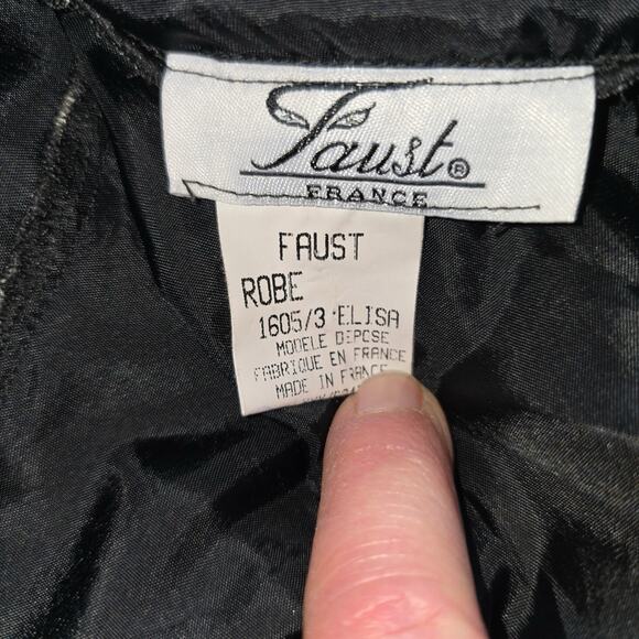 FAUST Paris Designer Geometric Halter Midi Dress Satin Size XS/S Satin EUC - Picture 4 of 9